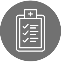 Medical checklist icon